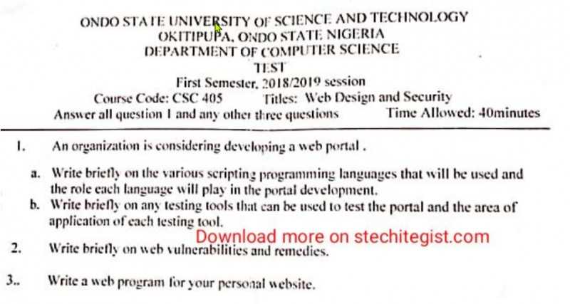 programming languages exam questions and answers