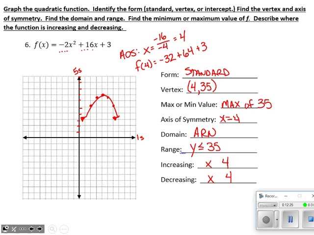 algebra 2 chapter 5 review answers