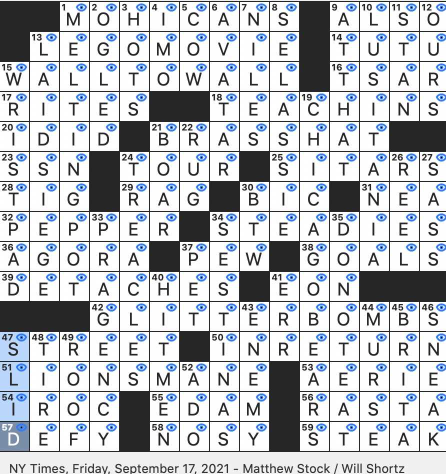 crossword the crucible answers