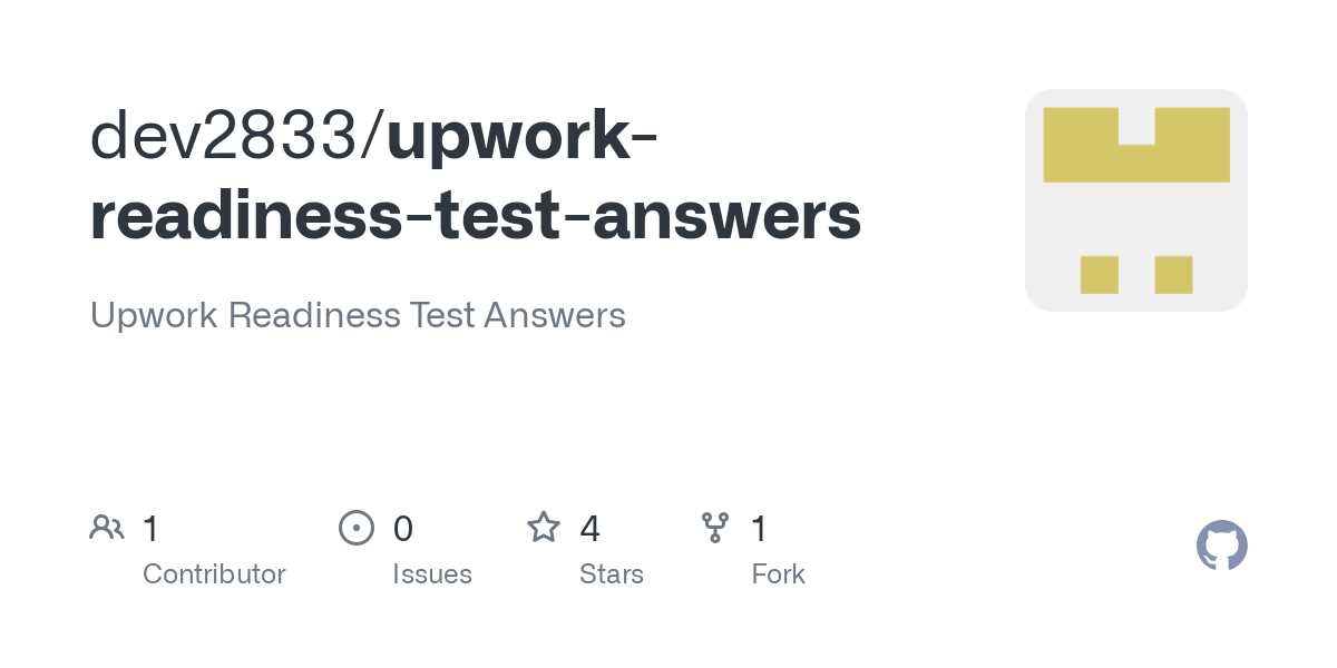 upwork test answers 2025