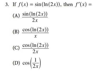 practice ap calculus ab exam with answers