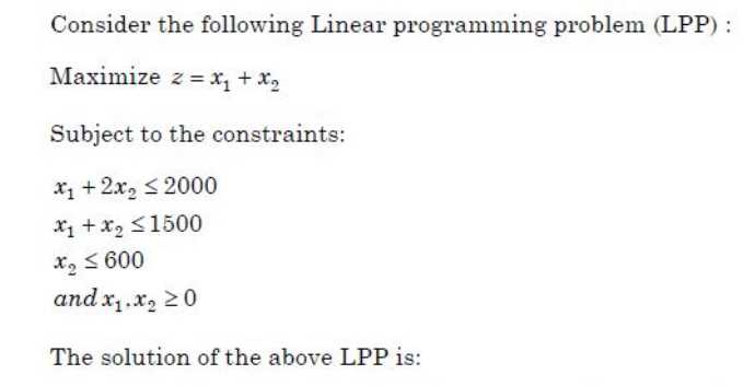 linear programming exam questions answers