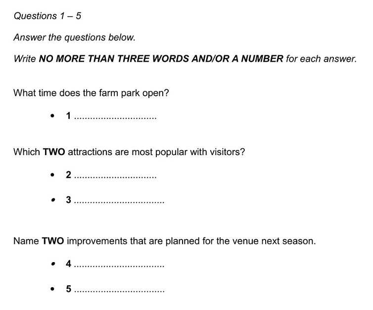 written exam sample questions answers