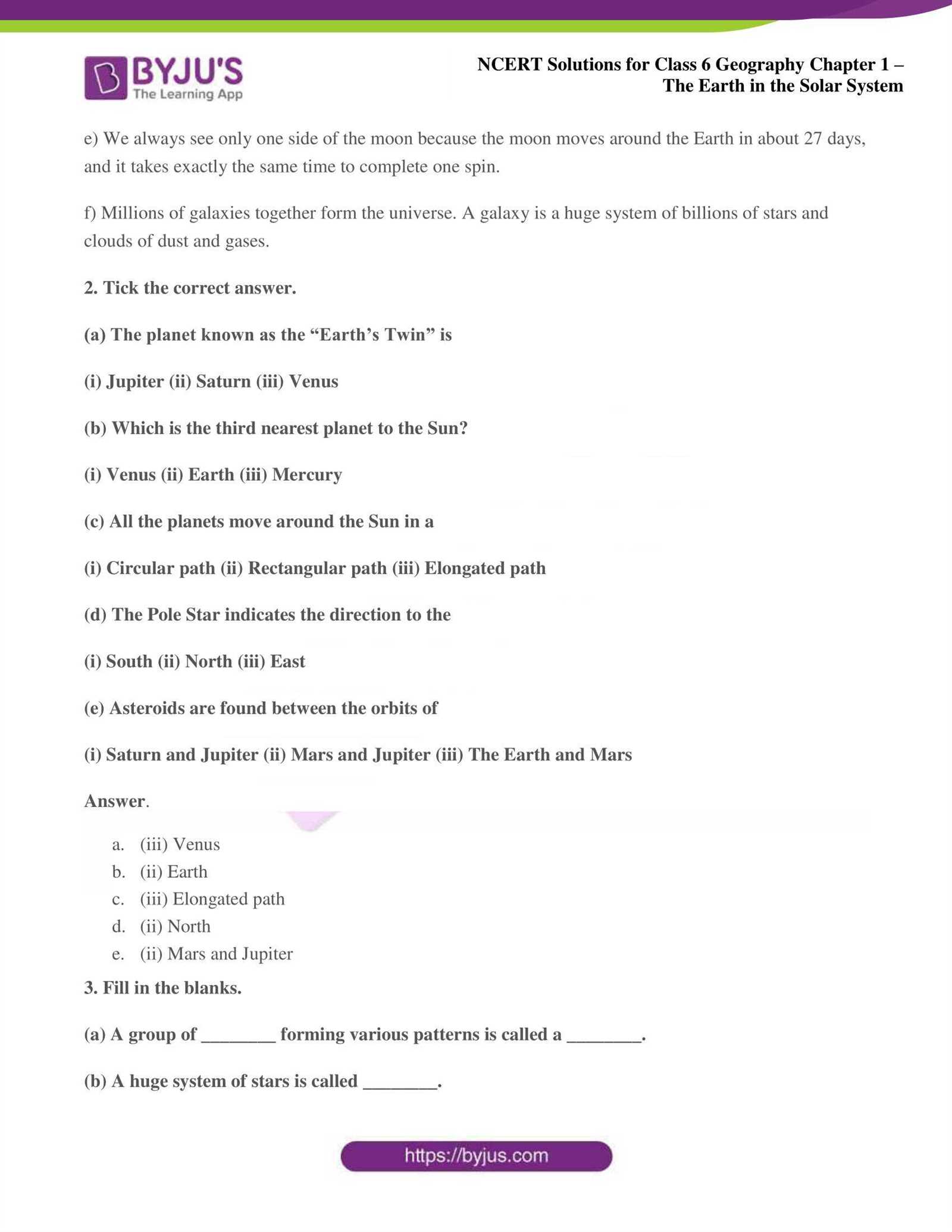 earth science chapter 1 test answers