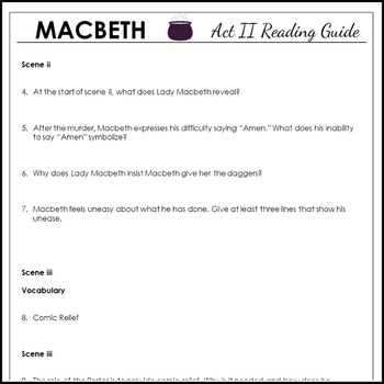 macbeth study guide answers act 3