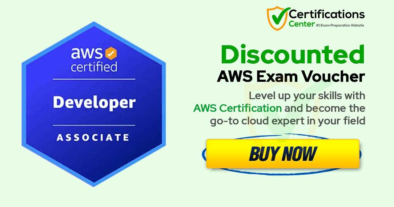 aws certified developer associate level sample exam questions answers