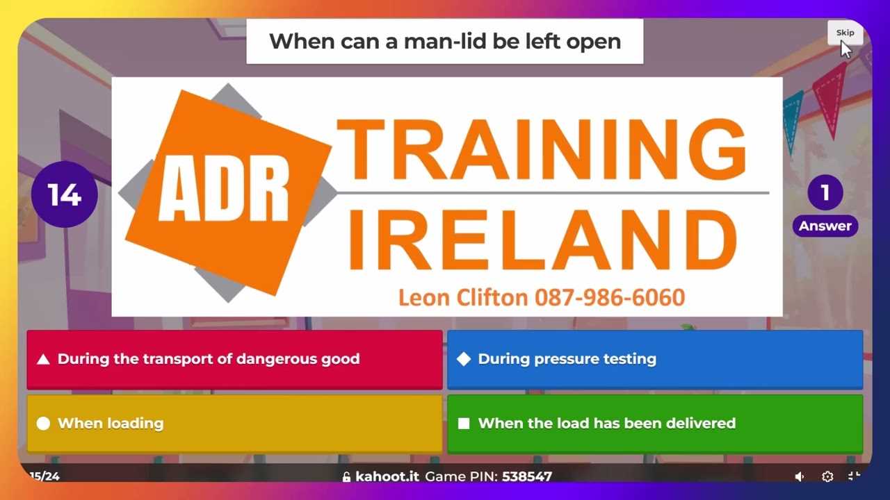 adr exam questions and answers