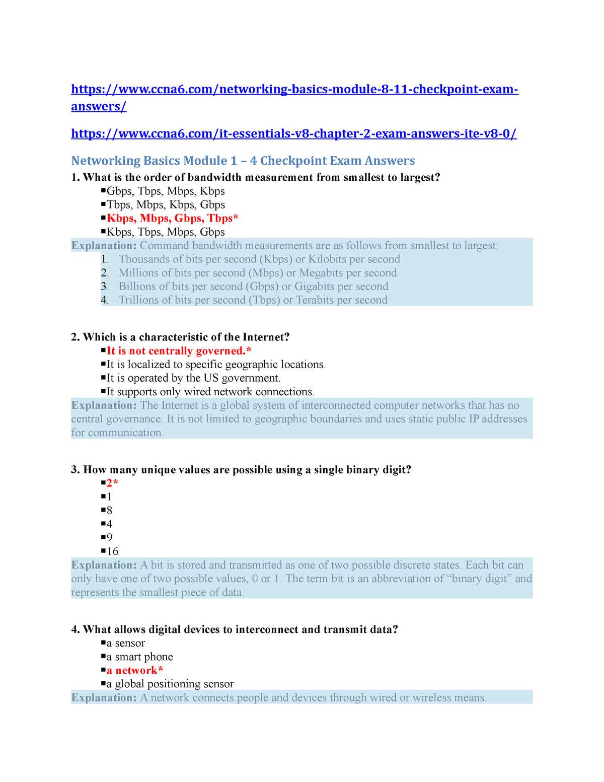 it essentials chapter 10 11 checkpoint exam answers