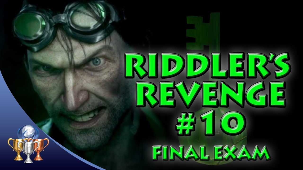 arkham knight riddler final exam