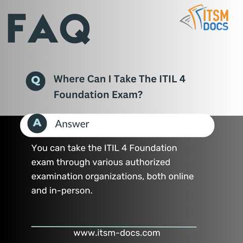 itil exam answers