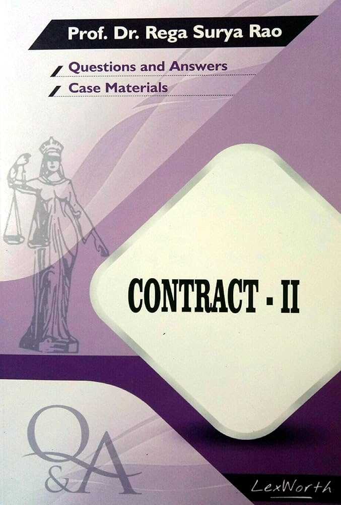 contract law exam questions and answers