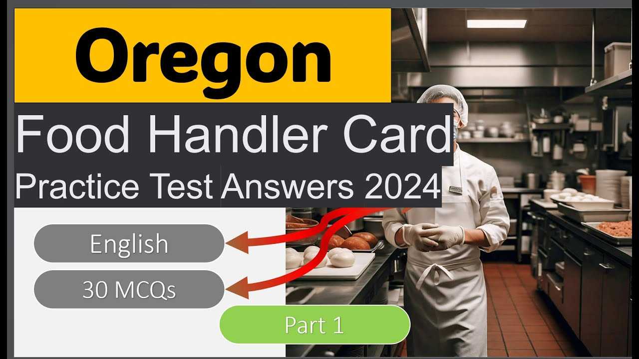 oregon food handlers card answers