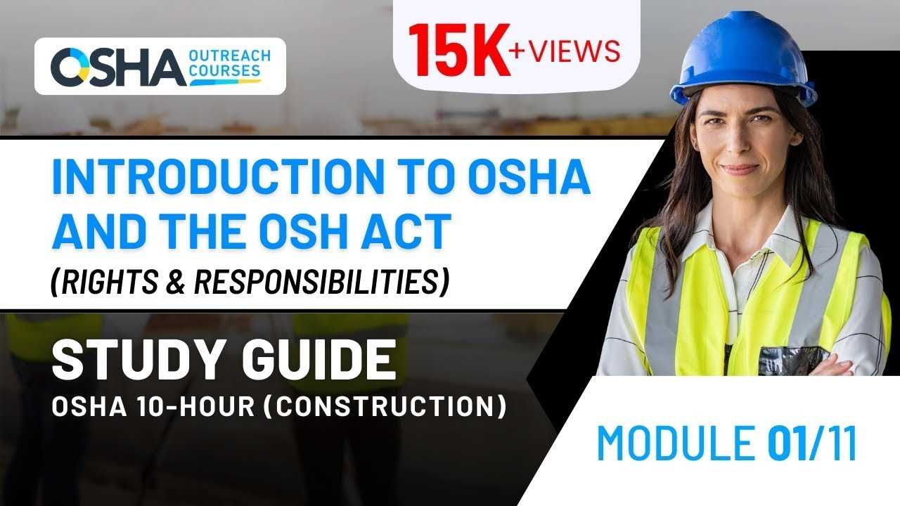 osha 10 hour construction module 3a fall protection exam answers