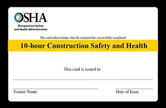 osha 10 online course answers