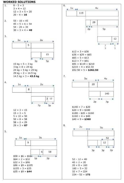 p5 exam answers