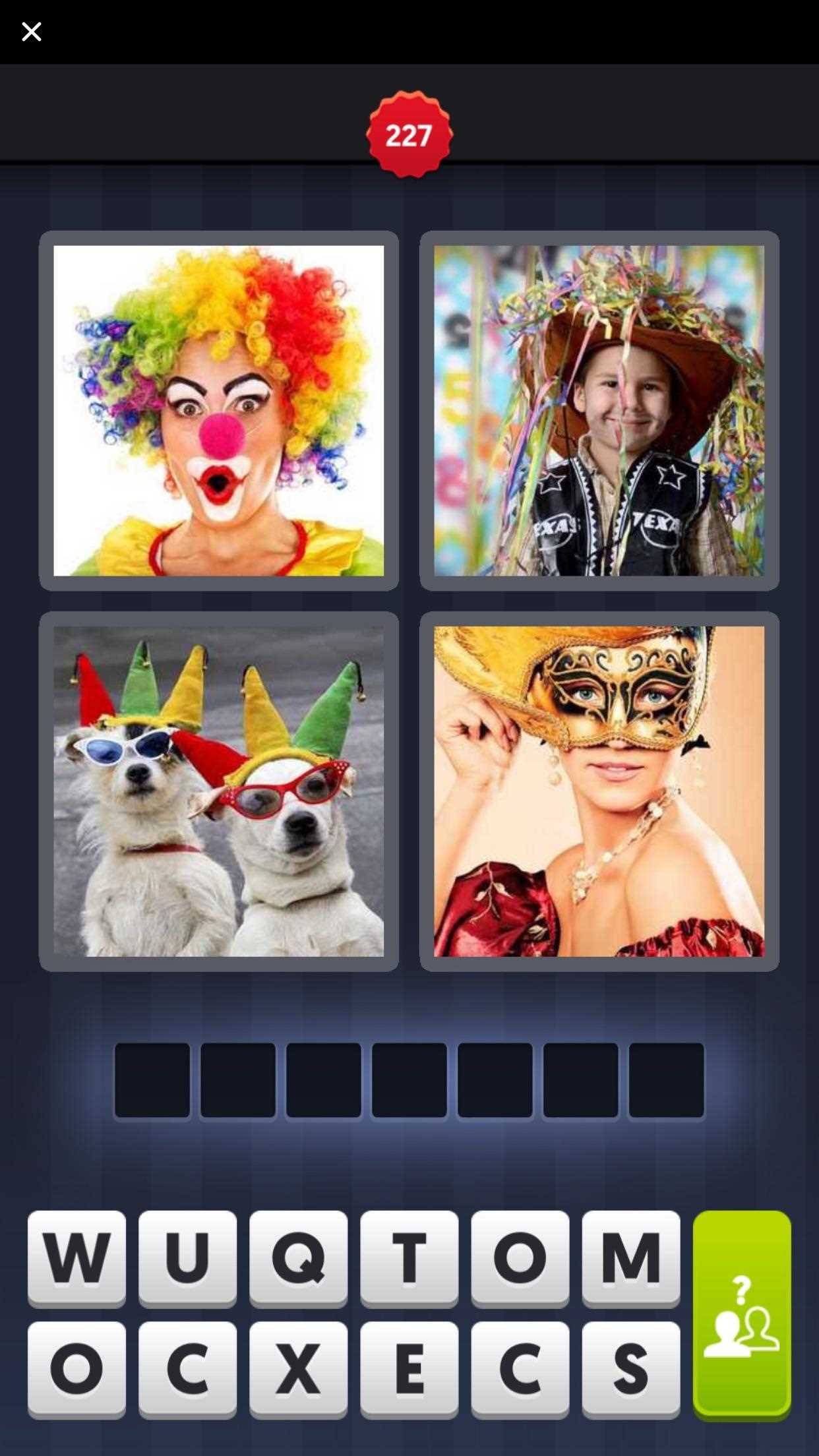 4 pic 1 word answer all levels