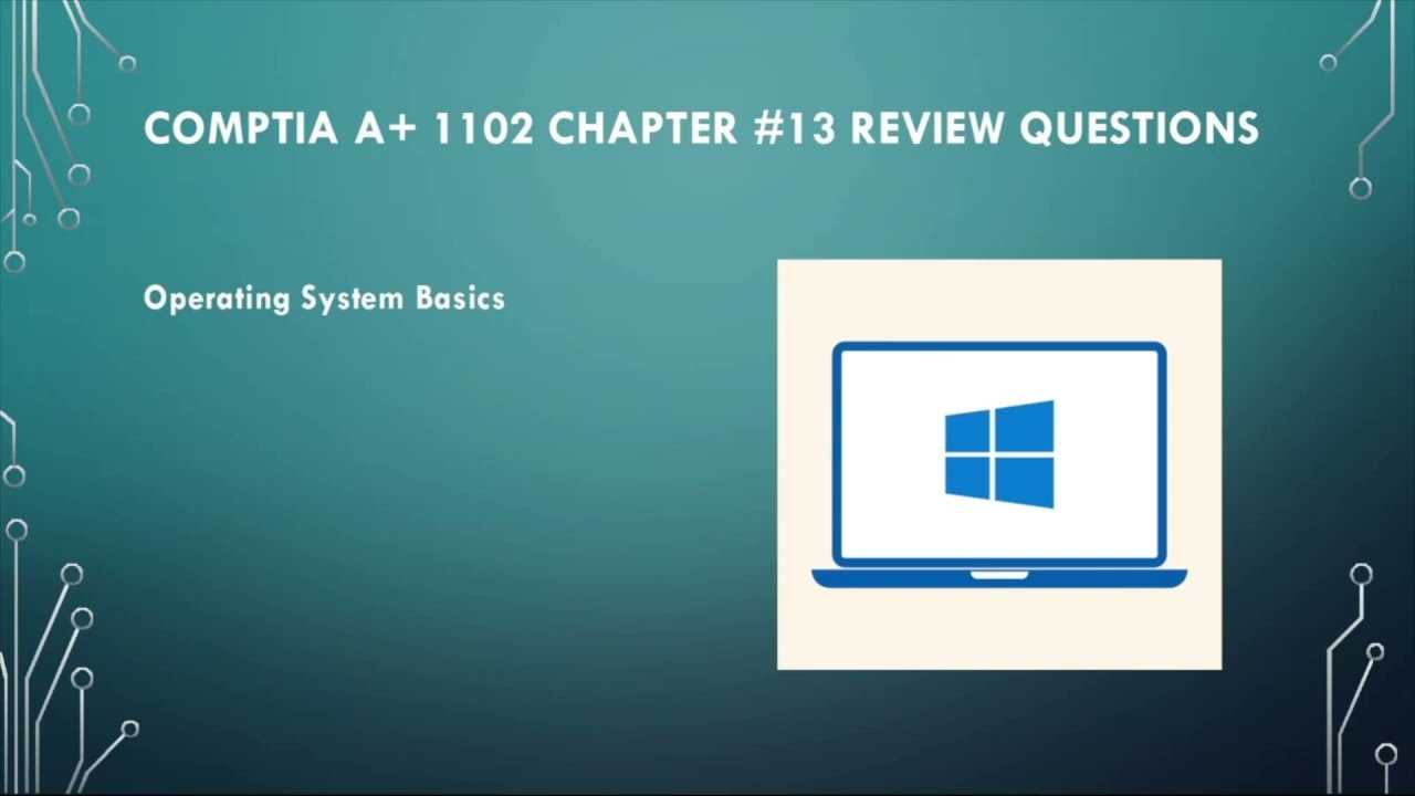 linux chapter 15 exam answers