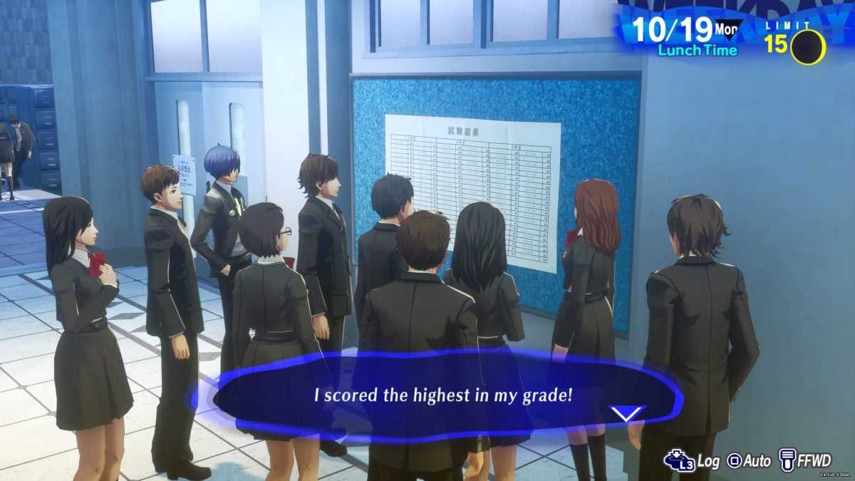 persona 3 reload december exam answers