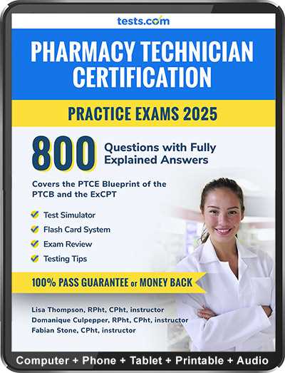 pharmacy assistant exam questions and answers