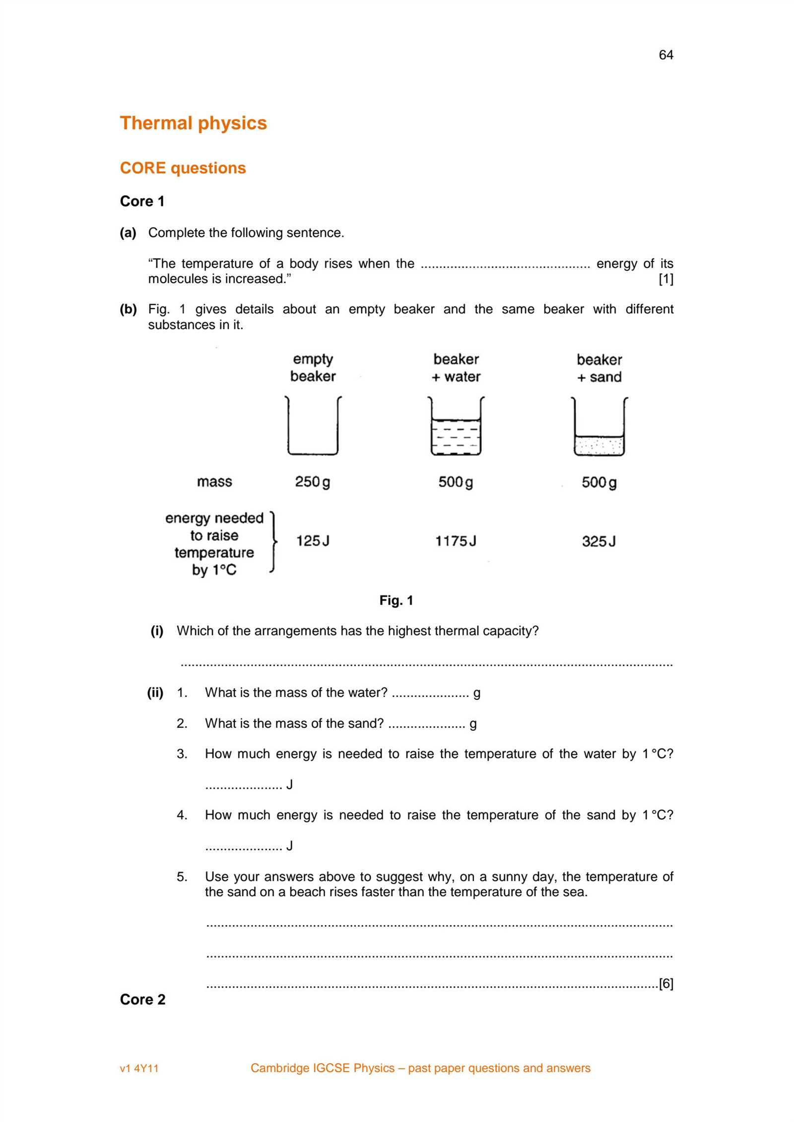 physics 208 past exams