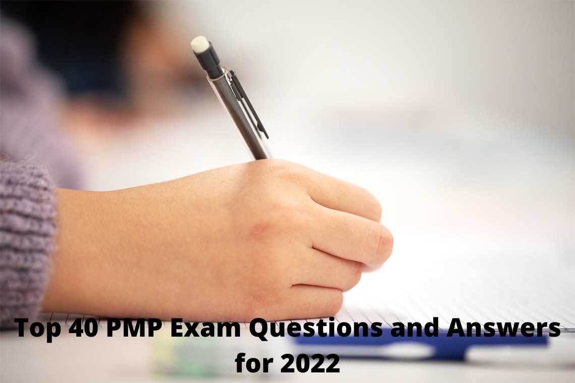 pmp exam questions and answers