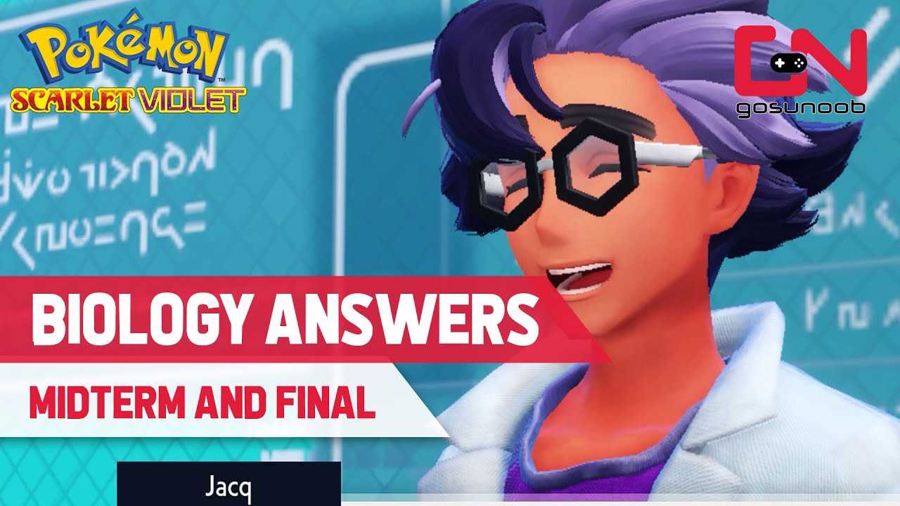 pokemon violet final exam answers