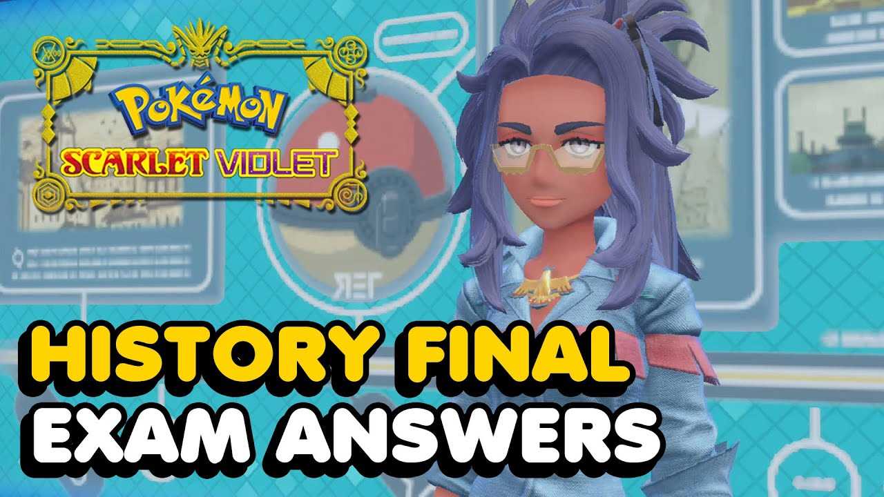 pokemon violet final exam answers