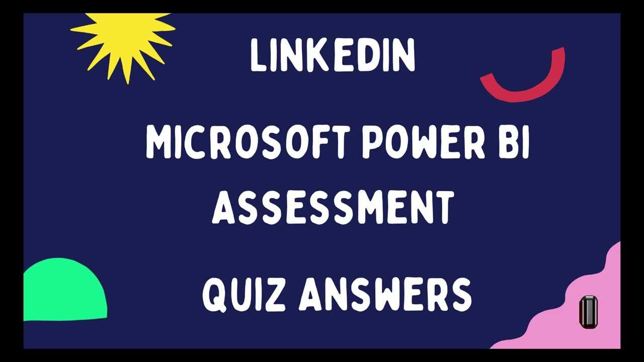 power bi essential training linkedin learning exam answers