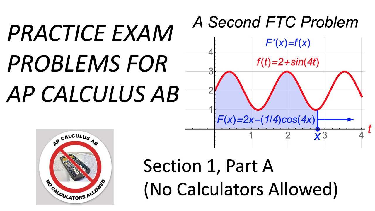 practice ap calculus ab exam with answers