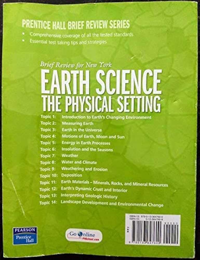 prentice hall earth science textbook answers