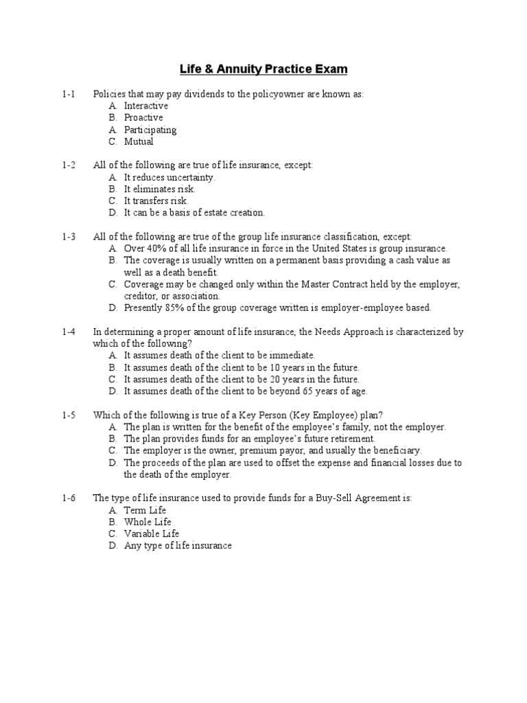 primerica life insurance exam questions and answers