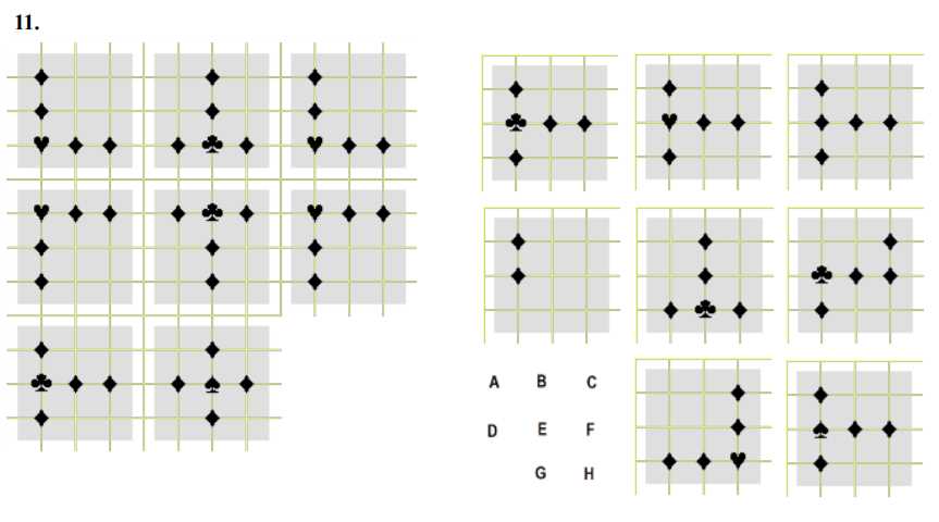 printable iq test with answers