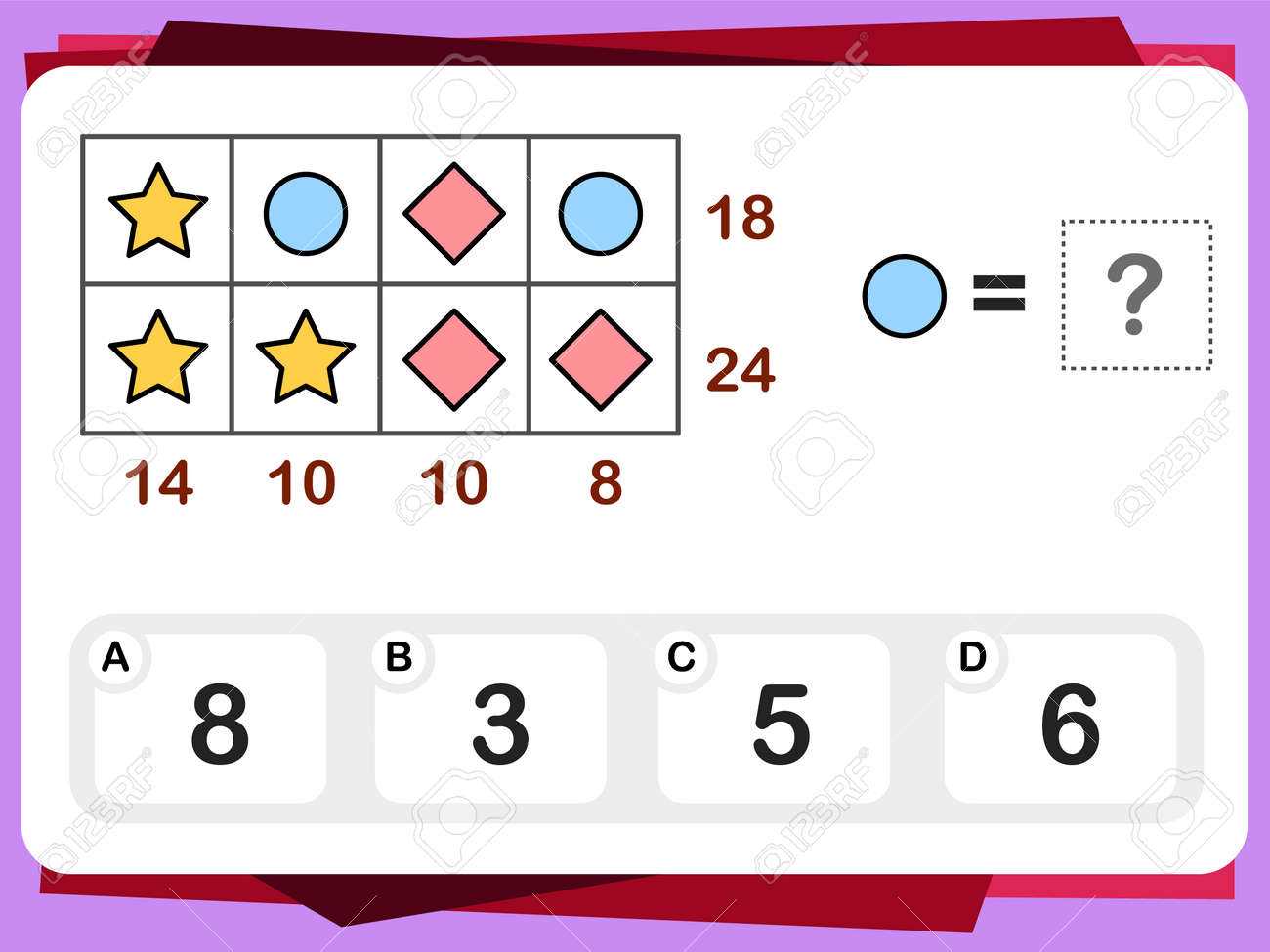 printable iq test with answers