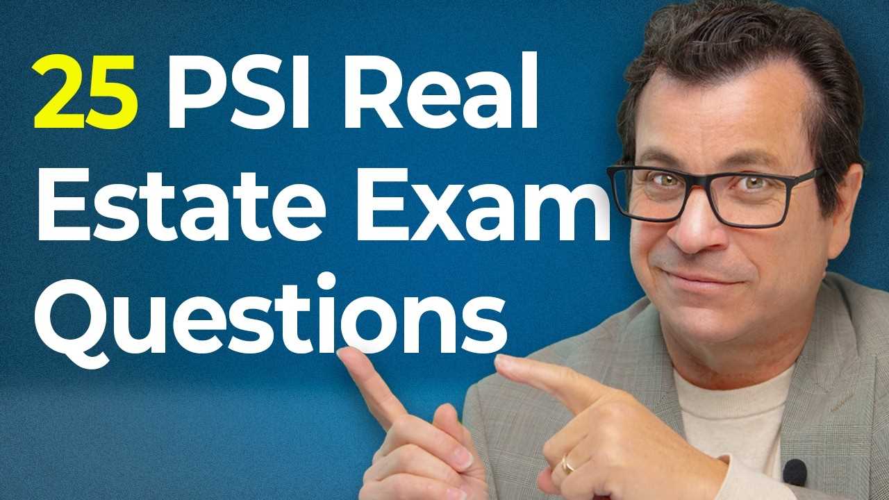 psi real estate exam questions and answers