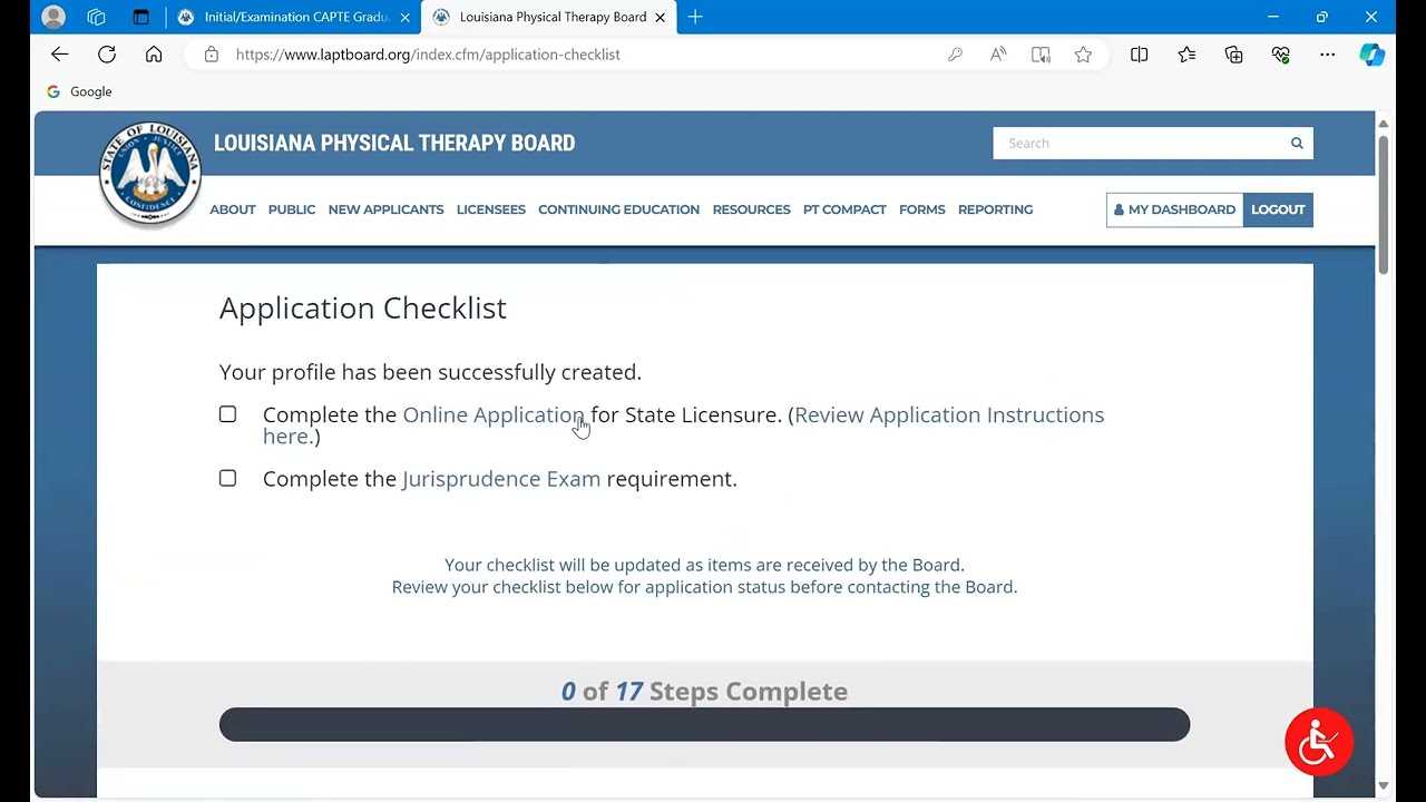 pt board exam dates 2025