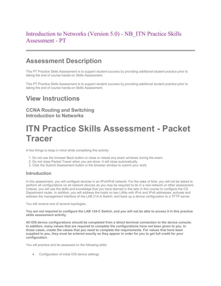 pt practice skills exam