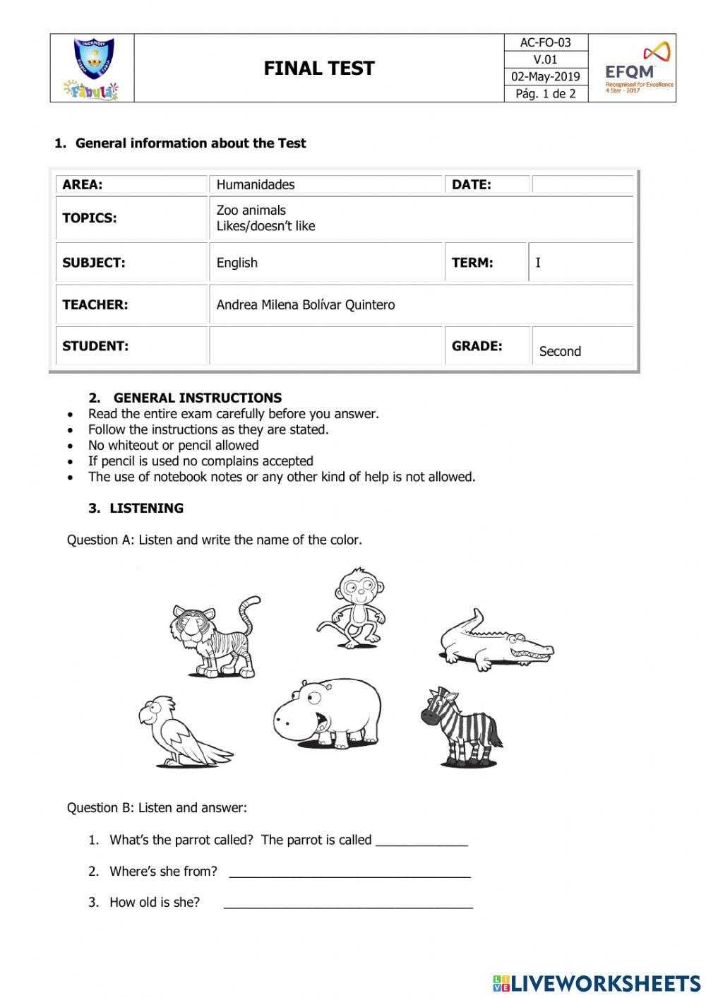 public speaking final exam answers