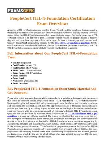 itil exam questions and answers