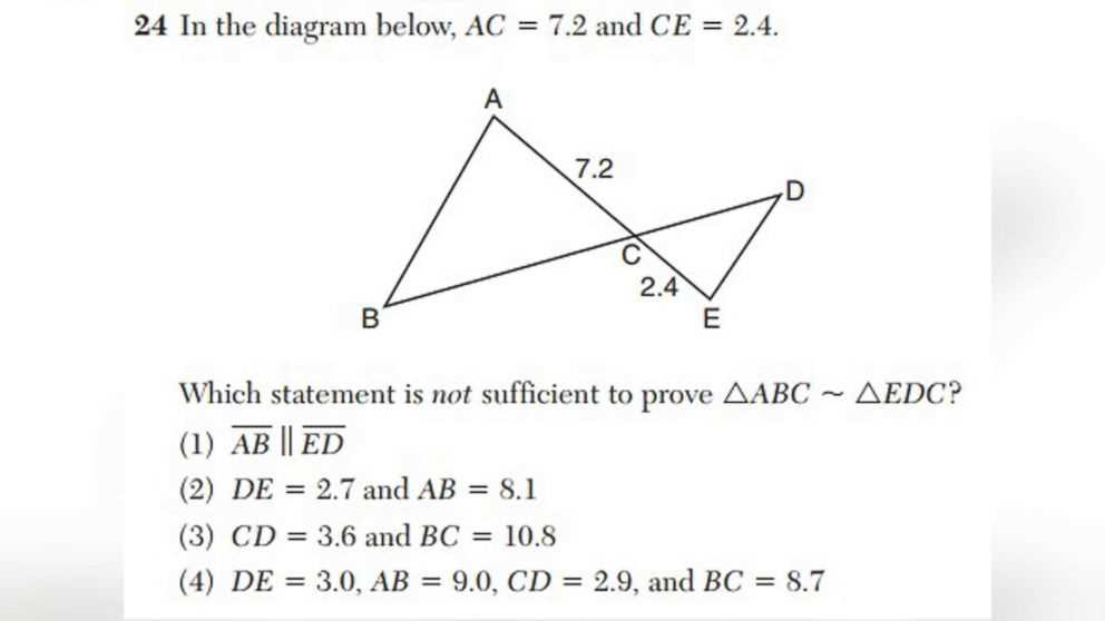 regents exams and answers geometry