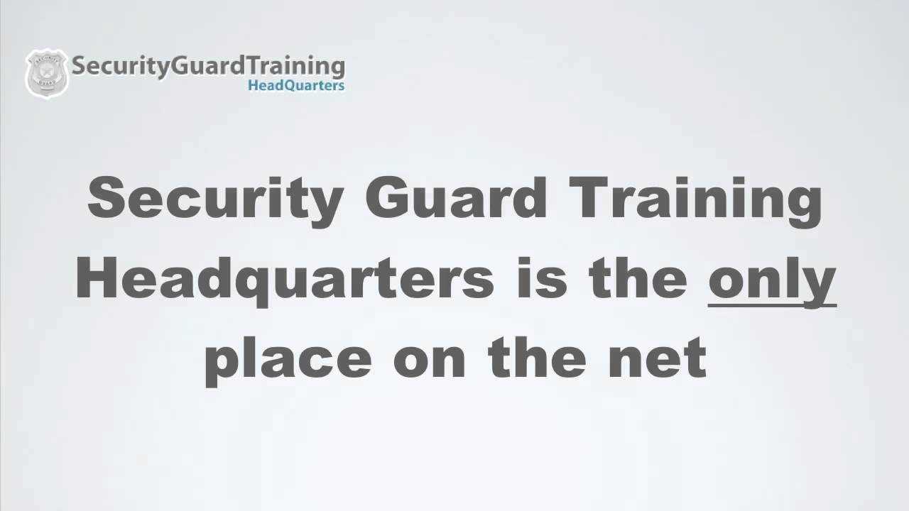 nevada pilb security guard exam answers