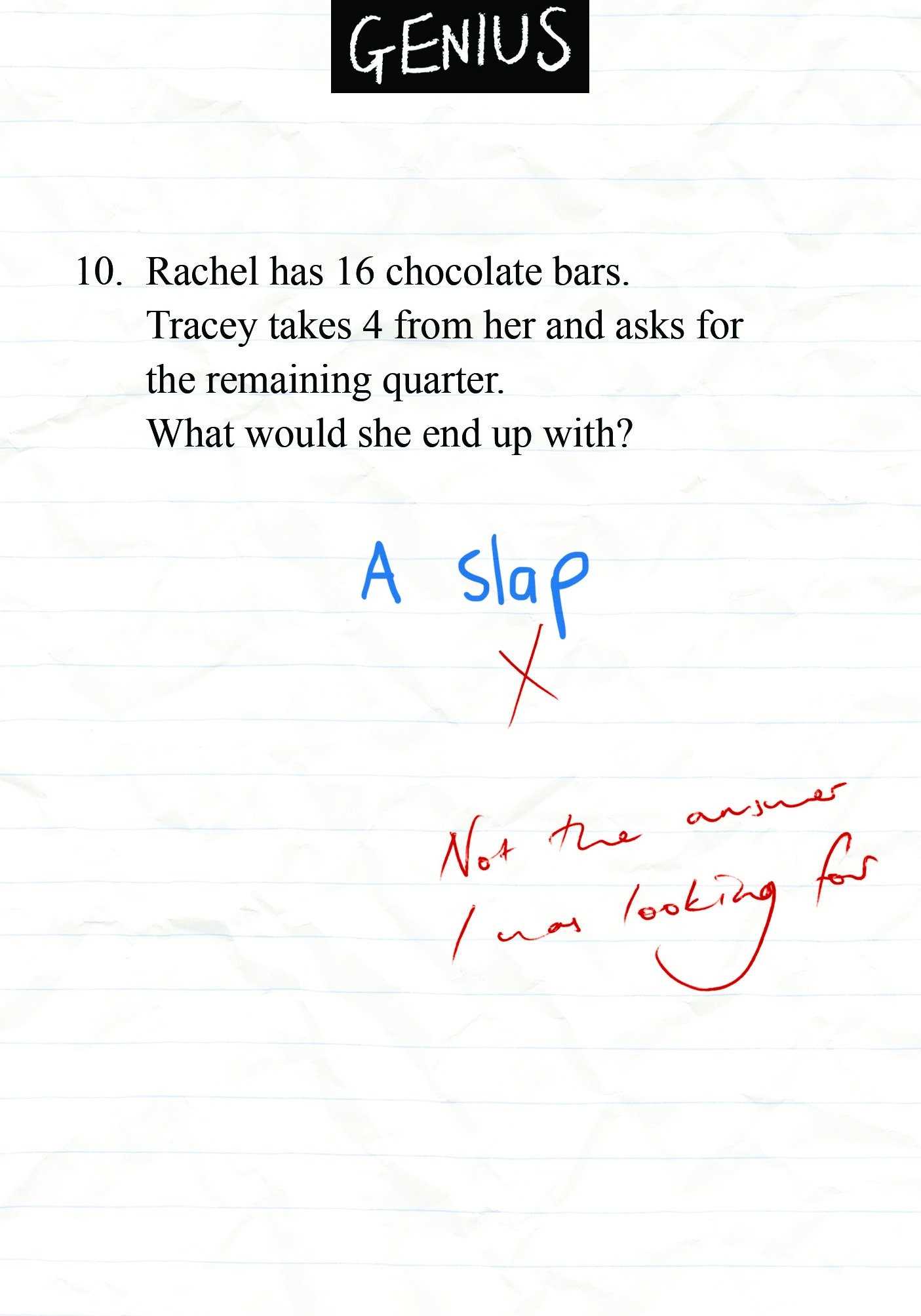 genius exam answers