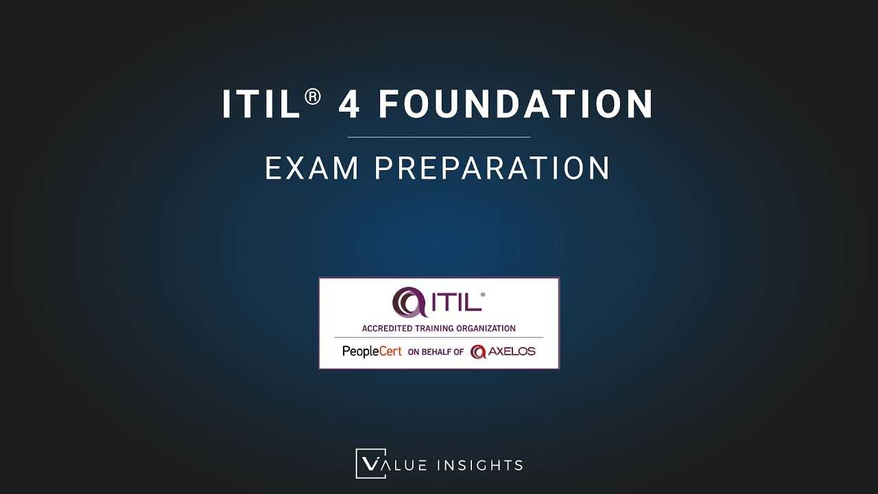 itil mock exam answers