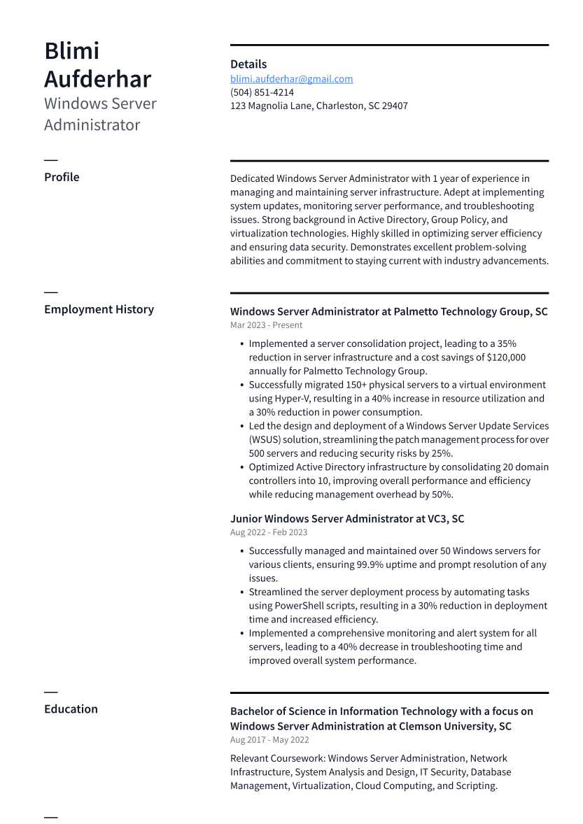 windows administrator interview questions and answers