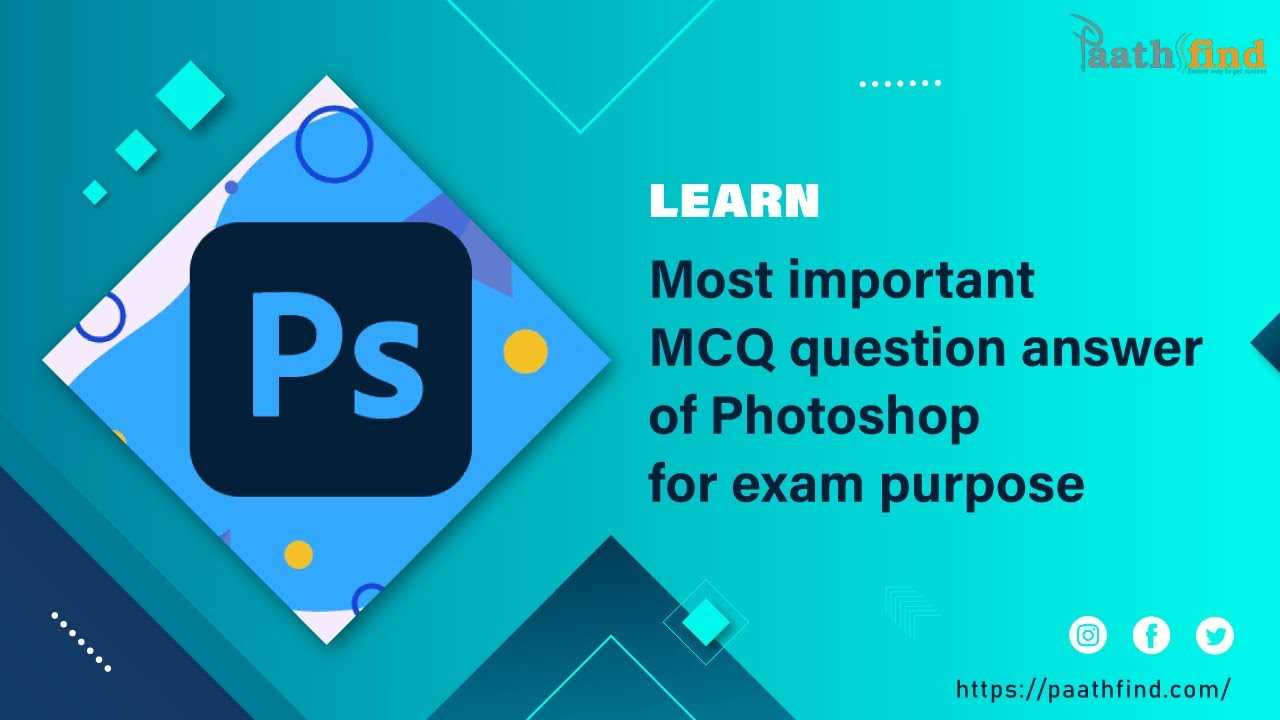 photoshop questions and answers for exam