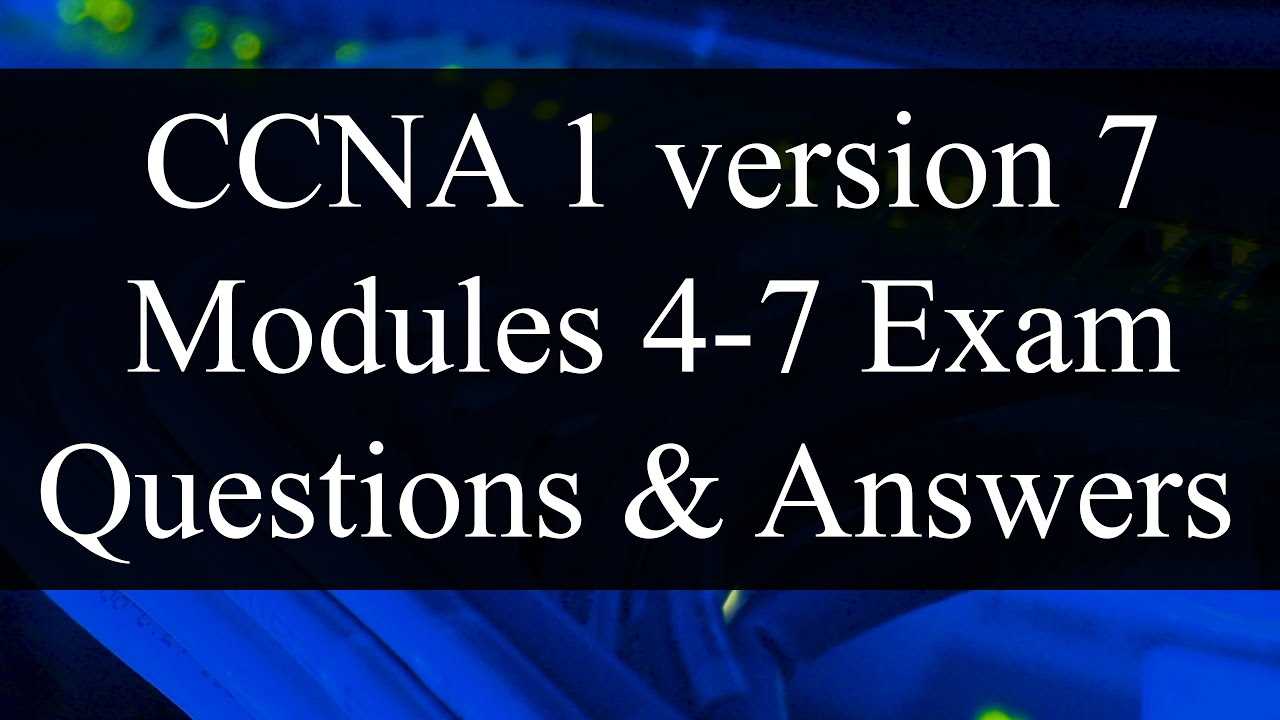 cisco ccna 4 chapter 7 exam answers