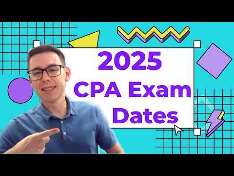 2025 cpa exam dates