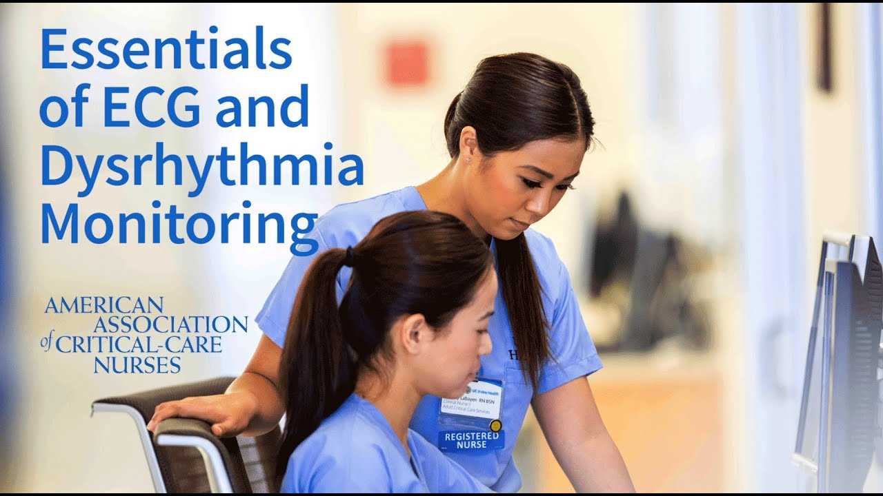 aacn identifying dysrhythmias exam answers