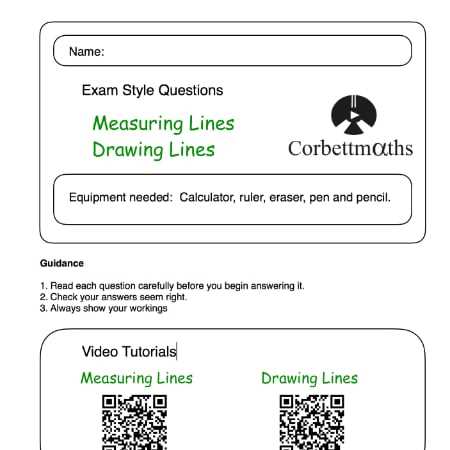 corbettmaths exam style questions answers