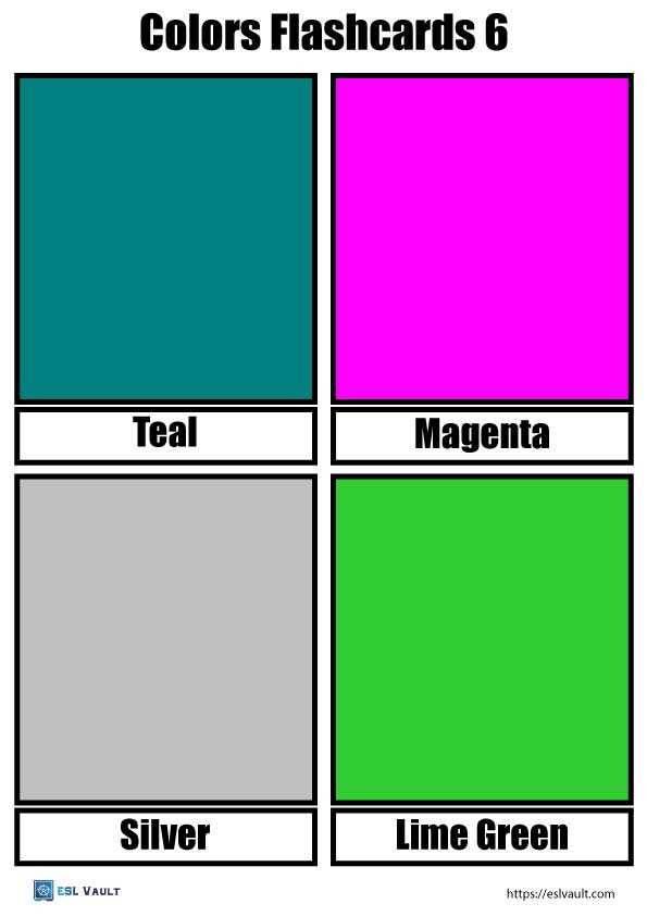 100 pics colours answers