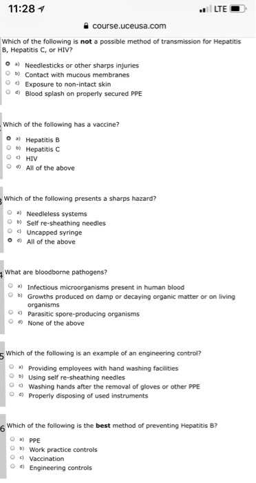 course uceusa answers